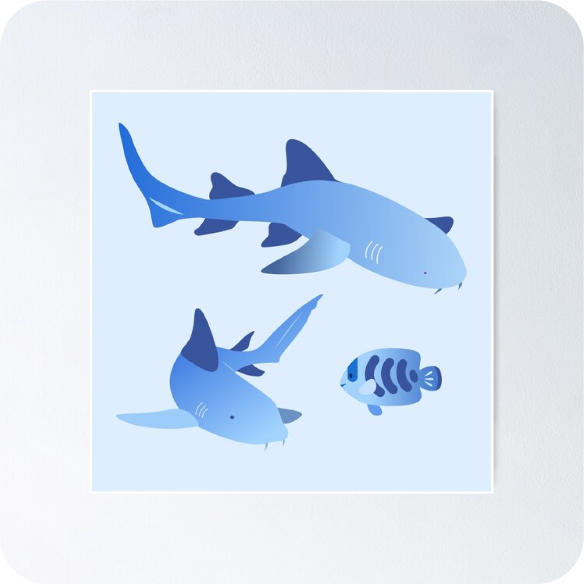 Nurse Shark Wall Print